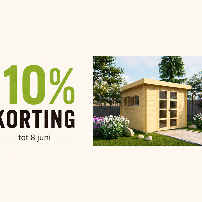 Actie op blokhutten & overkappingen | Hemmes Tuin & Lifestyle