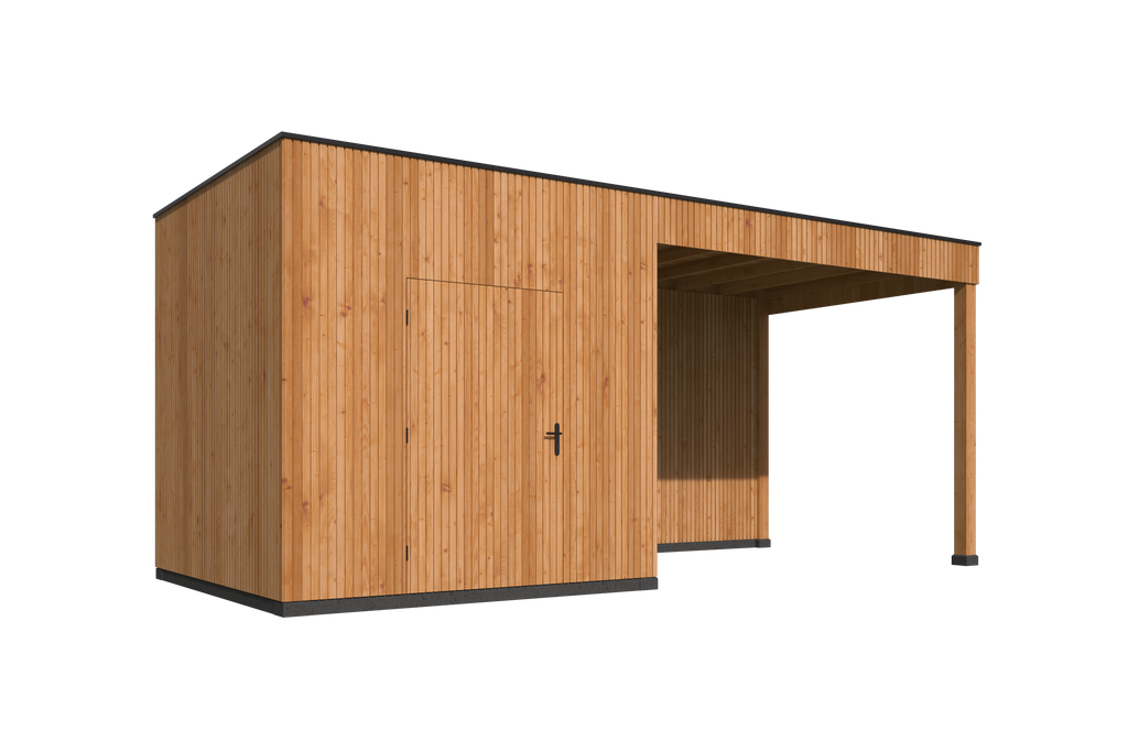 KubeLine + luifel 280 x 687 cm, onbehandeld