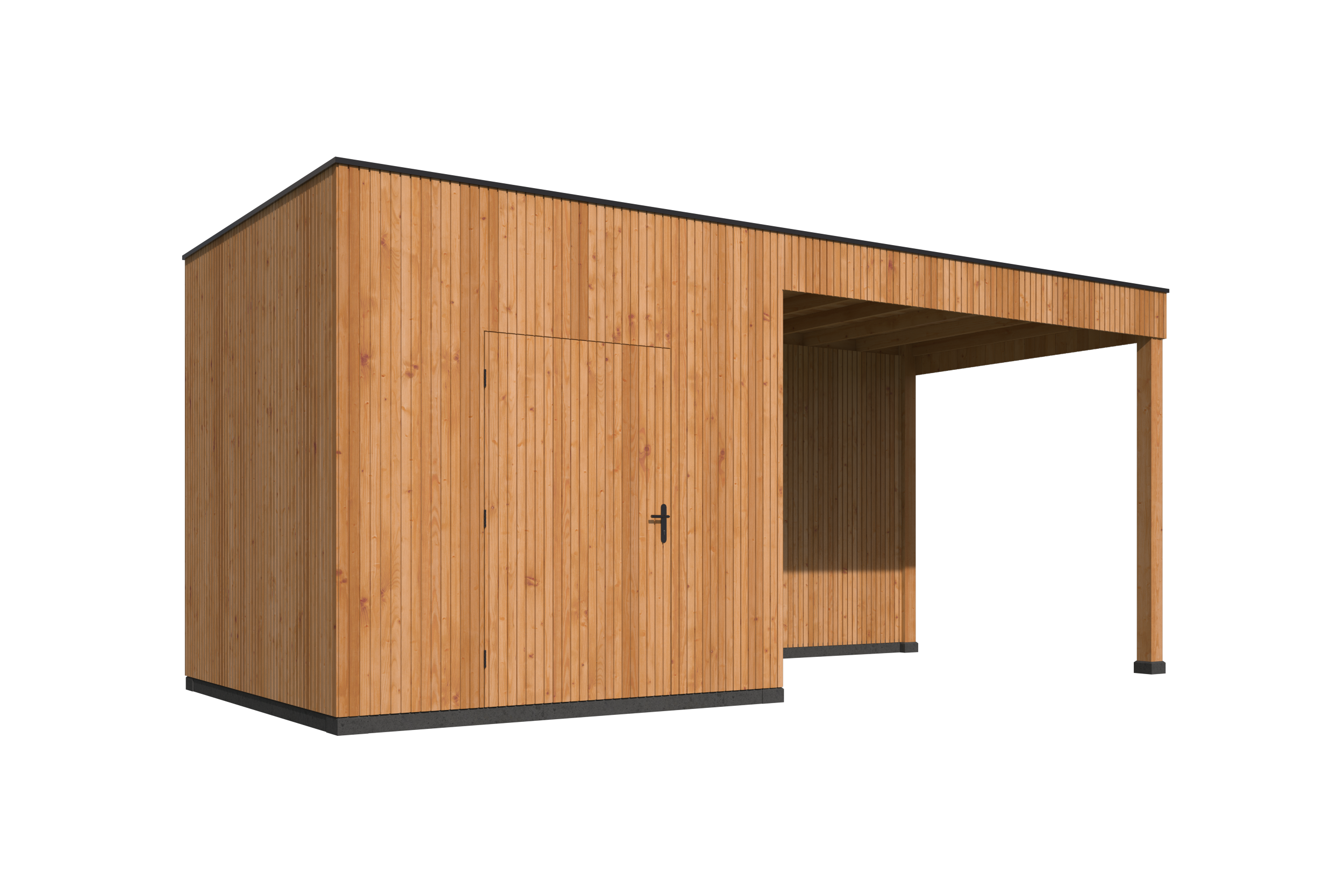 KubeLine + luifel 280 x 687 cm, onbehandeld