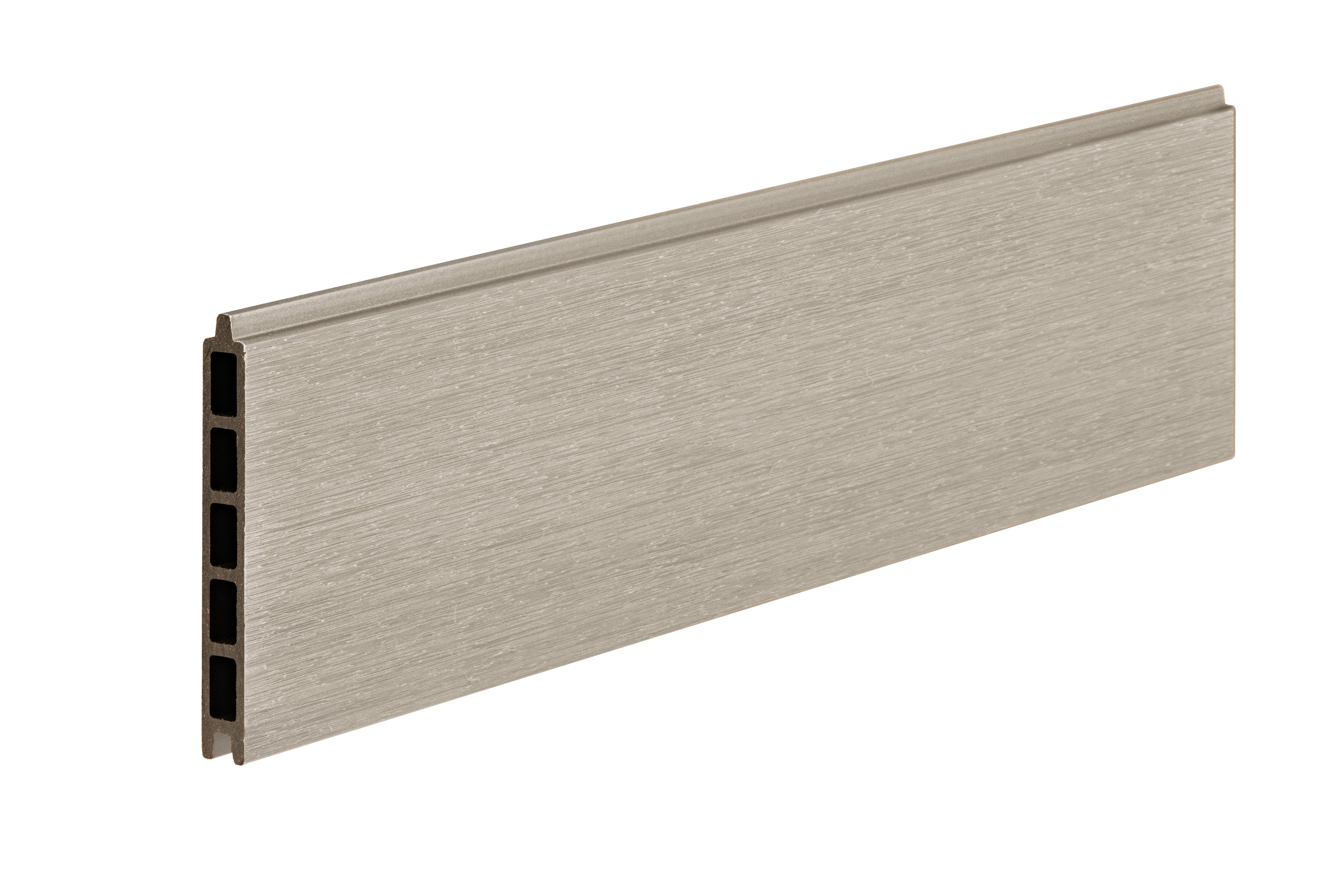PuraFence Classic composiet plank 2,0 x 16,1 x 182 cm, light grey