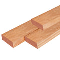 Bangkirai hardhout rhombus profiel 1,6 x 6,8 x 275 cm geschaafd