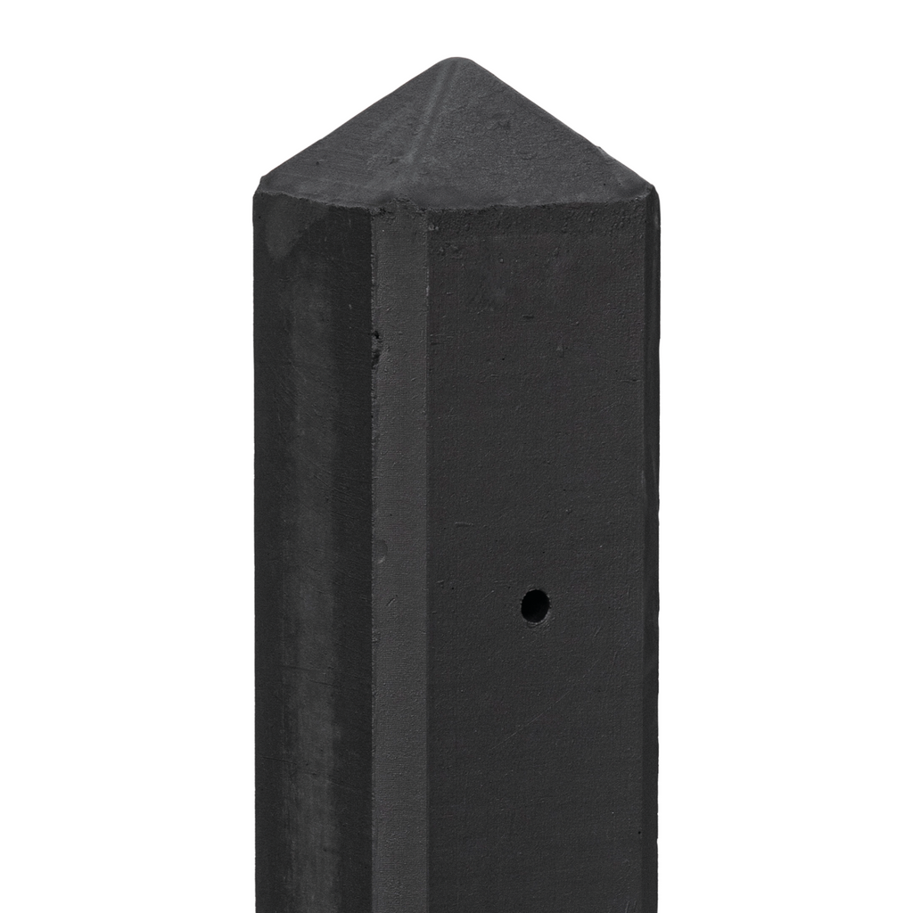 Berton©-paal Amstel LG antraciet gecoat diamantkop 10 x 10 x 280 cm T-model