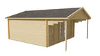 Blokhut - Tuinhuis Emiel | 44 mm | vuren onbehandeld