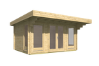 Blokhut - Tuinhuis Lory | 44 mm | vuren Red Class Wood geïmpregneerd