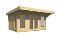 Blokhut - Tuinhuis Lory | 44 mm | vuren honinggeel geïmpregneerd