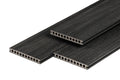 PuraShield composiet vlonderplank 2,3 x 21,0 x 500 cm, ebony black, semi-massief, fijne houtnerf, clip systeem