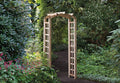 Pergolaset Holm, getoogd, groen geïmpregneerd grenen, B90 × D50 × H214 cm