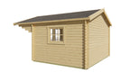 Blokhut - Tuinhuis Inglund | 44 mm | vuren bruin geïmpregneerd