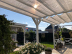 Harmonicadoek 290 x 300 cm wit