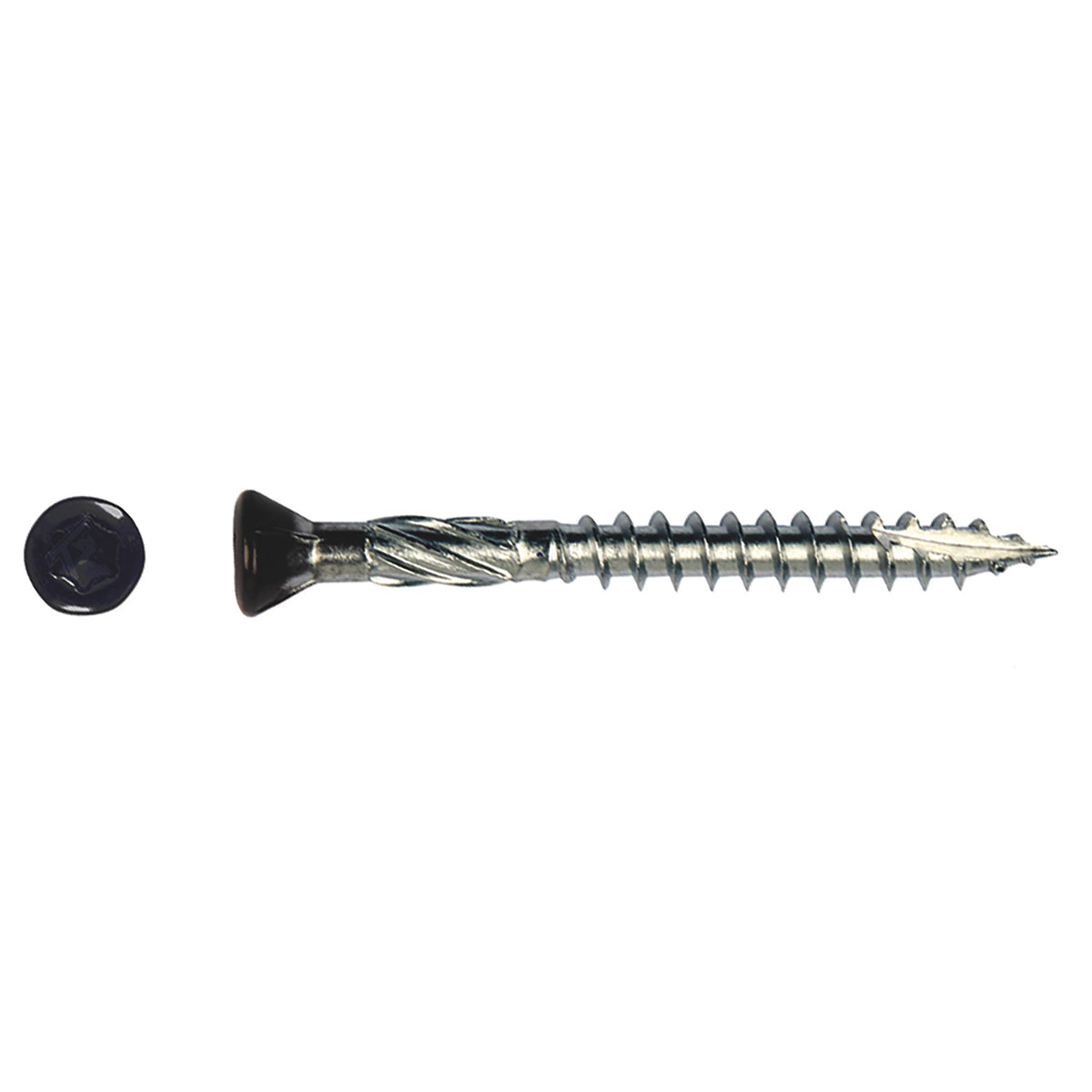 FixGard potdekselschroef met zwart gecoate schroefkop - RVS410 5,0 x 40 mm Tx25 (Doos 200 stuks)