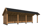 Bergen L Type 10 Douglas Gedroogd Potdekselplank blank