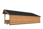 Bergen XL, Type 8 Douglas Gedroogd Potdekselplank blank