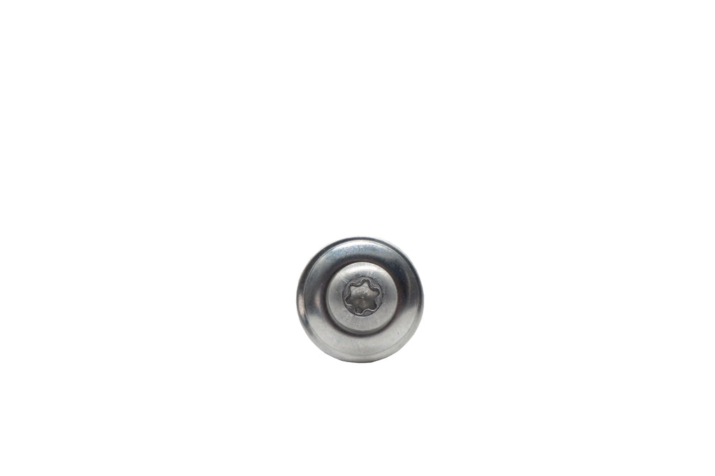 Daktrimschroef RVS A2 4,5 x 40 mm, boorpunt, EPDM Ring 15 mm (Doos 50 stuks)