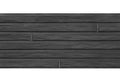 Berton©-motiefplaat smal antraciet gecoat H26 x D3,5 x L184 cm Lungo