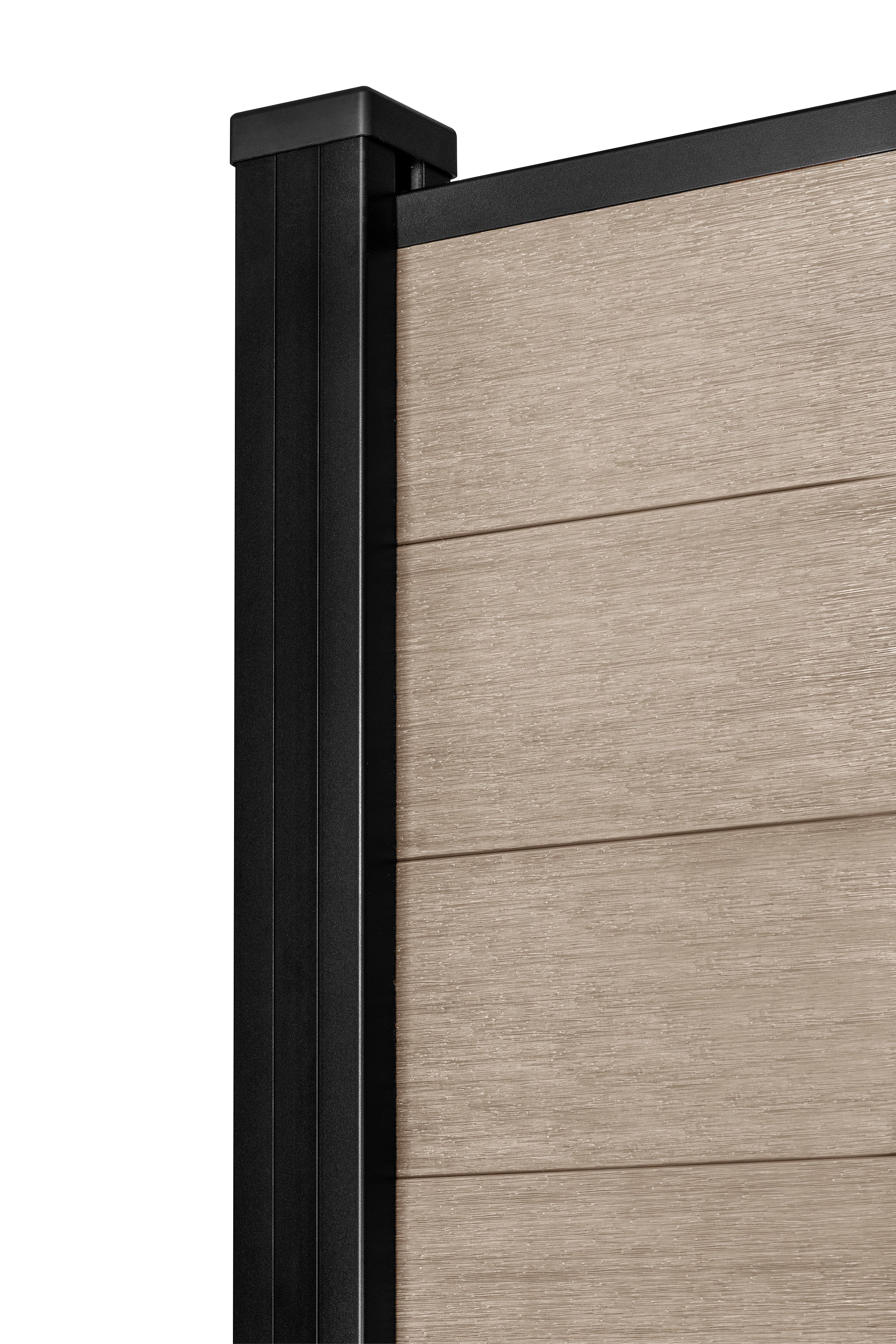 PuraFence Classic composiet plank 2,0 x 16,1 x 182 cm, light grey
