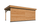 Oslo XL, type 4 douglas gedroogd potdekselplank blank