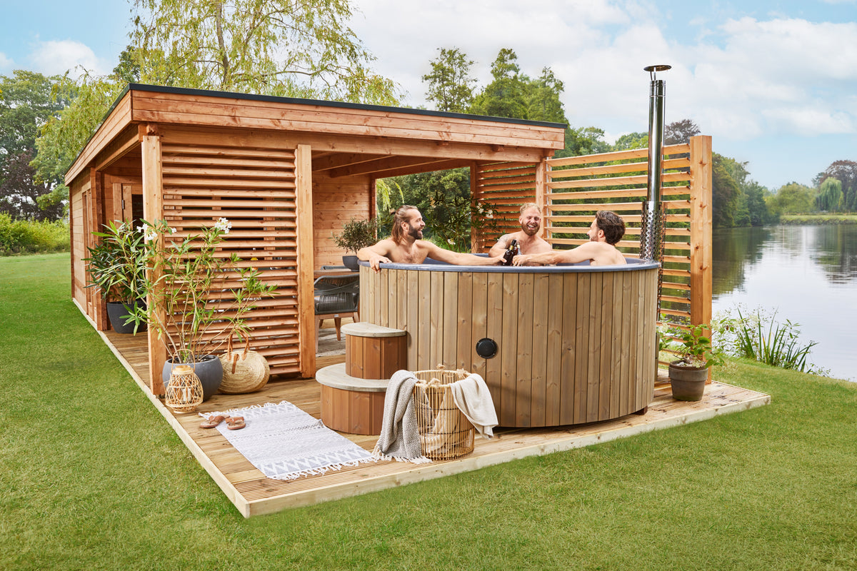 Hottub Deluxe ø200 cm Thermowood