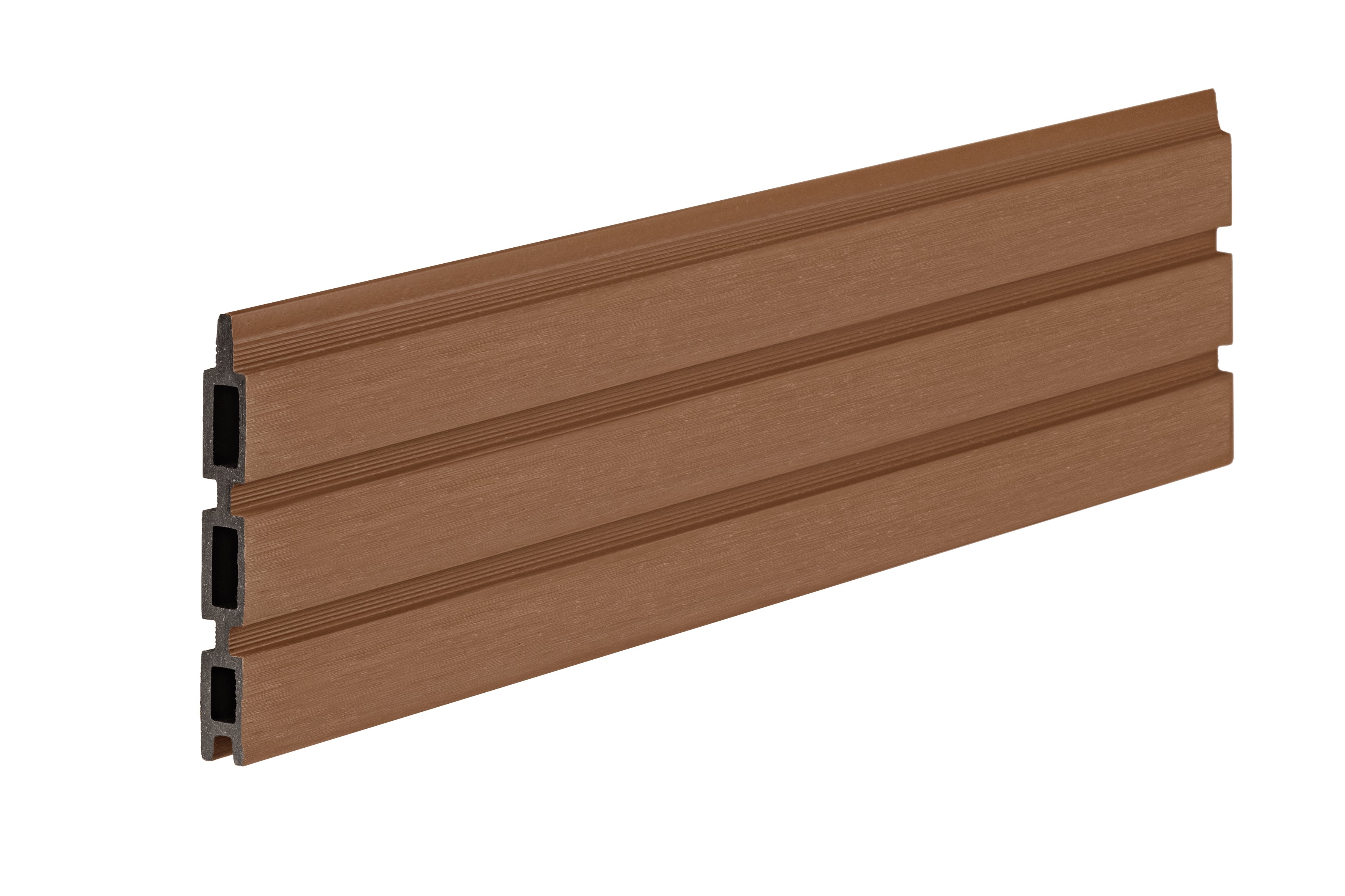 PuraFence Royal composiet plank 2,0 x 16,1 x 182 cm, teak