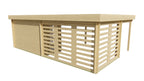 Blokhut - Tuinhuis Oletha | 40 mm | vuren Red Class Wood geïmpregneerd