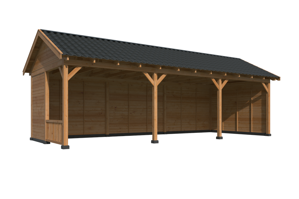 Hamar XL, Type 6 Douglas Gedroogd Potdekselplank blank