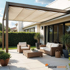 Harmonicadoek 290 x 400 cm zand