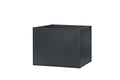 Seneca 100 – Dubbelwandige bloembak antraciet – 100 x 100 x 76 cm