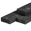 Douglas ligger 5,0 x 15,0 x 300 cm, vers, zwart geïmpregneerd, fijnbezaagd, scherpkantig