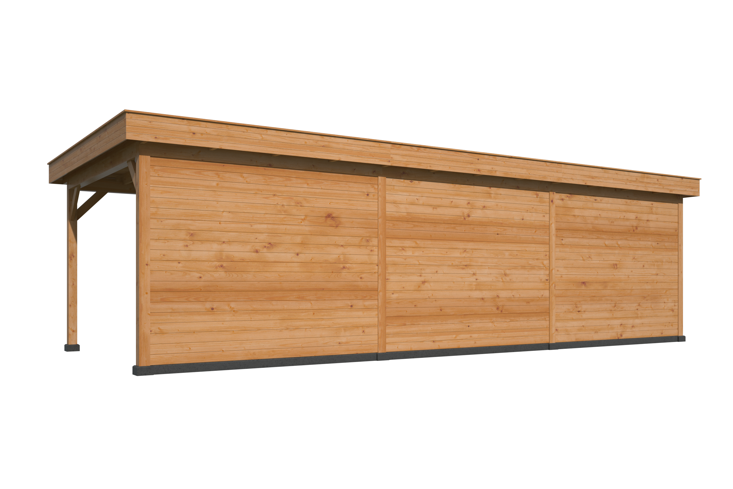 Oslo XL, type 6 douglas gedroogd potdekselplank blank