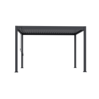 Tuindeco Advance line vrijstaande aluminium overkapping 300 x 400 x 255 cm antraciet