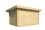 Blokhut - Tuinhuis James | 44 mm | vuren Red Class Wood geïmpregneerd