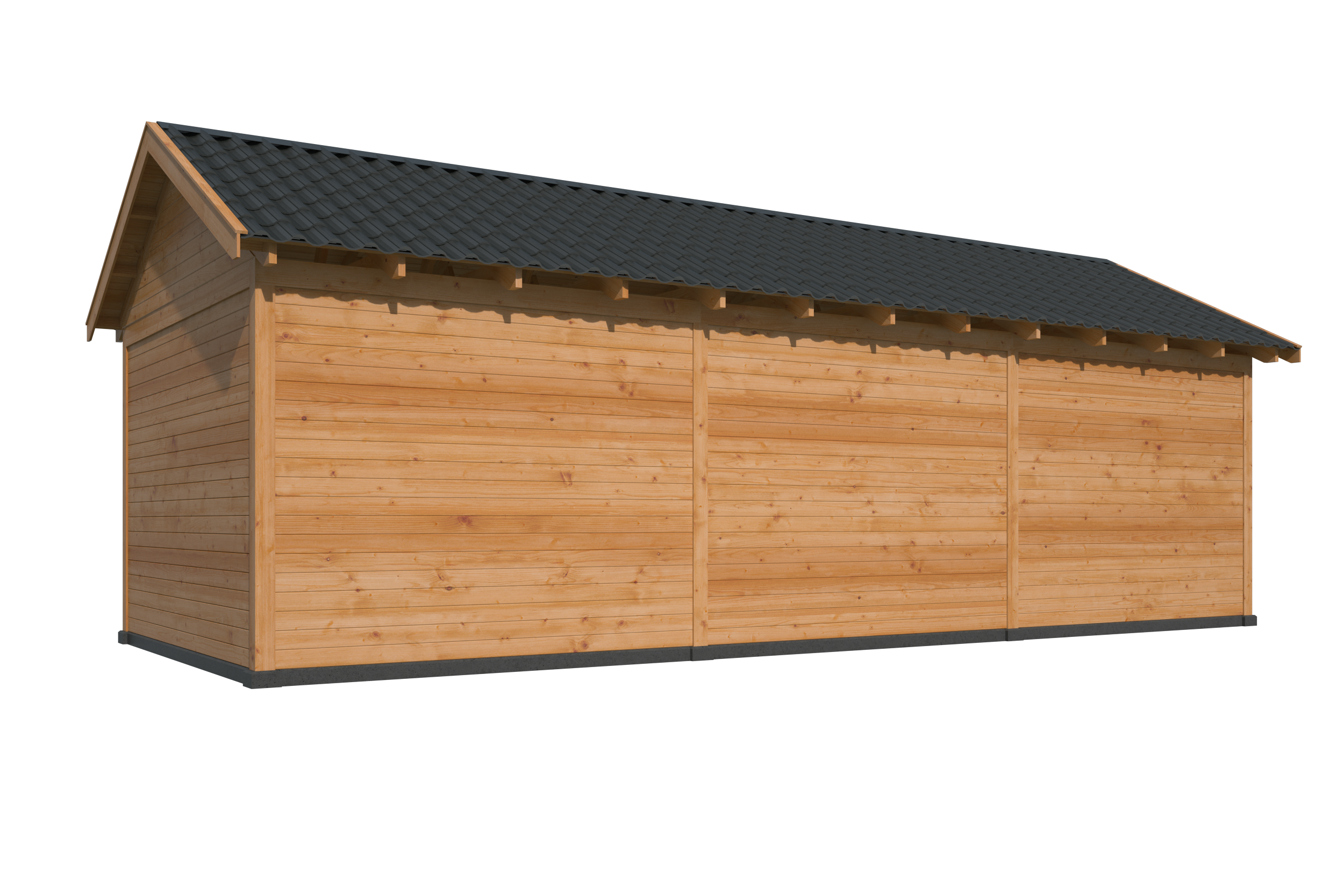 Hamar XL, Type 6 Douglas Gedroogd Potdekselplank blank