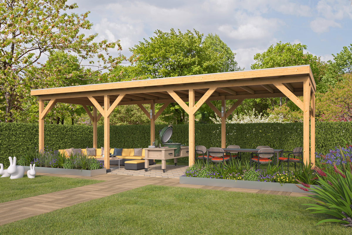 DHZ Zoutelande Red Class Wood 900 x 330 cm