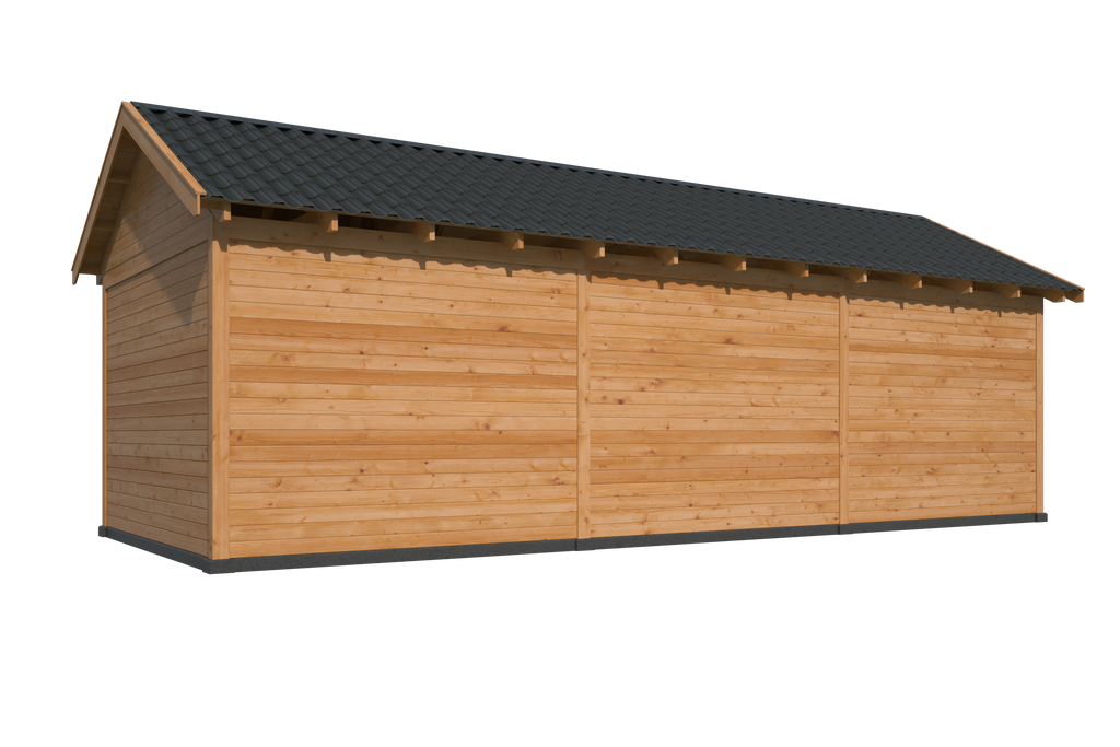 Hamar XL, Type 7 Douglas Gedroogd Potdekselplank blank