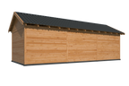 Hamar XL, Type 7 Douglas Gedroogd Potdekselplank blank