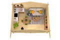 Blokhut - Tuinhuis Pavel | 44 mm | vuren Red Class Wood geïmpregneerd