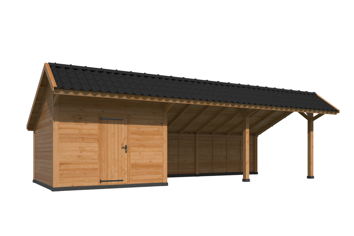 Bergen XL, Type 7 Douglas Gedroogd Potdekselplank blank