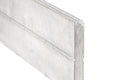Berton©-motiefplaat smal wit/grijs H26 x D3,5 x L184 cm blokhutprofiel