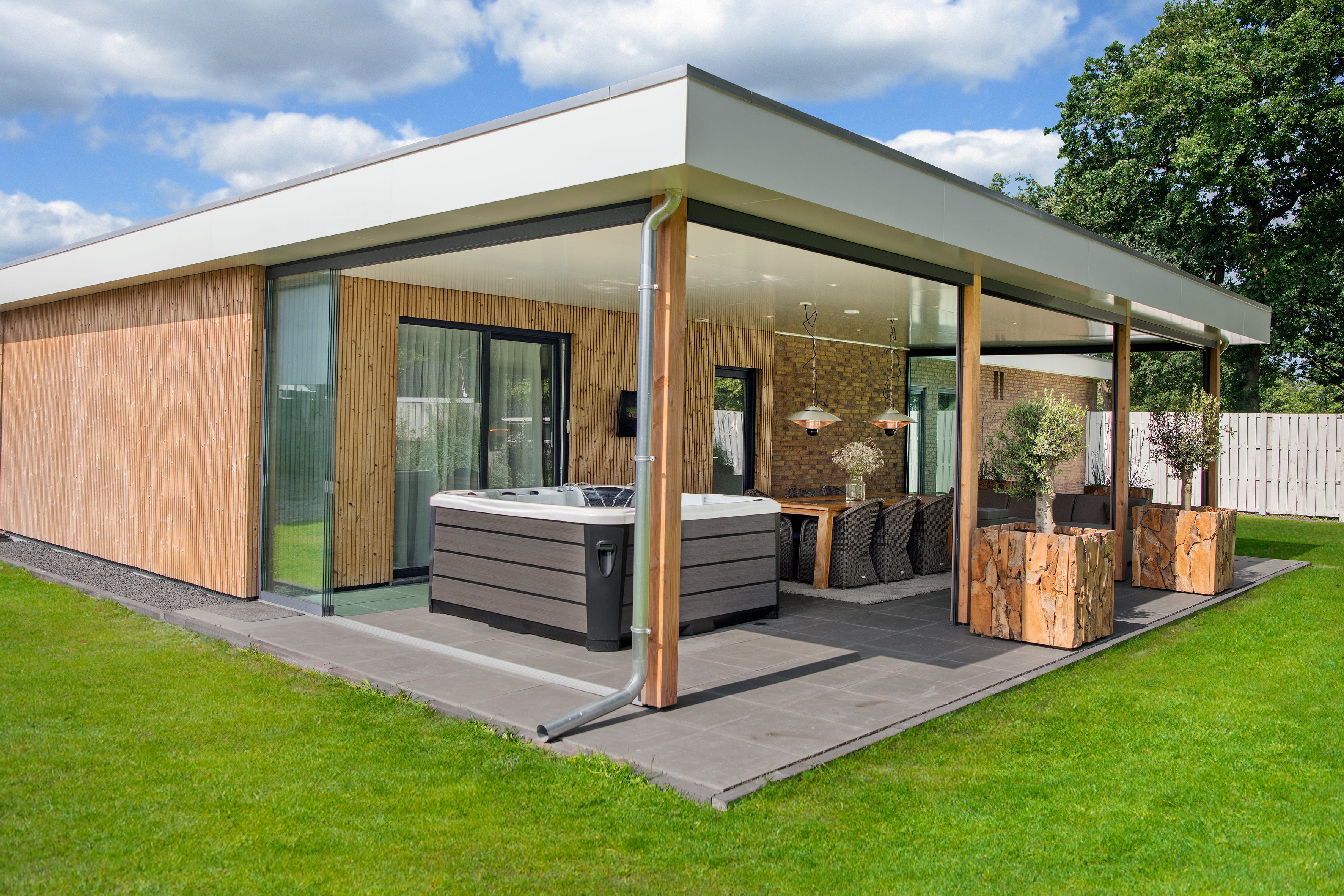 Glazen schuifwandset Hemmes compleet