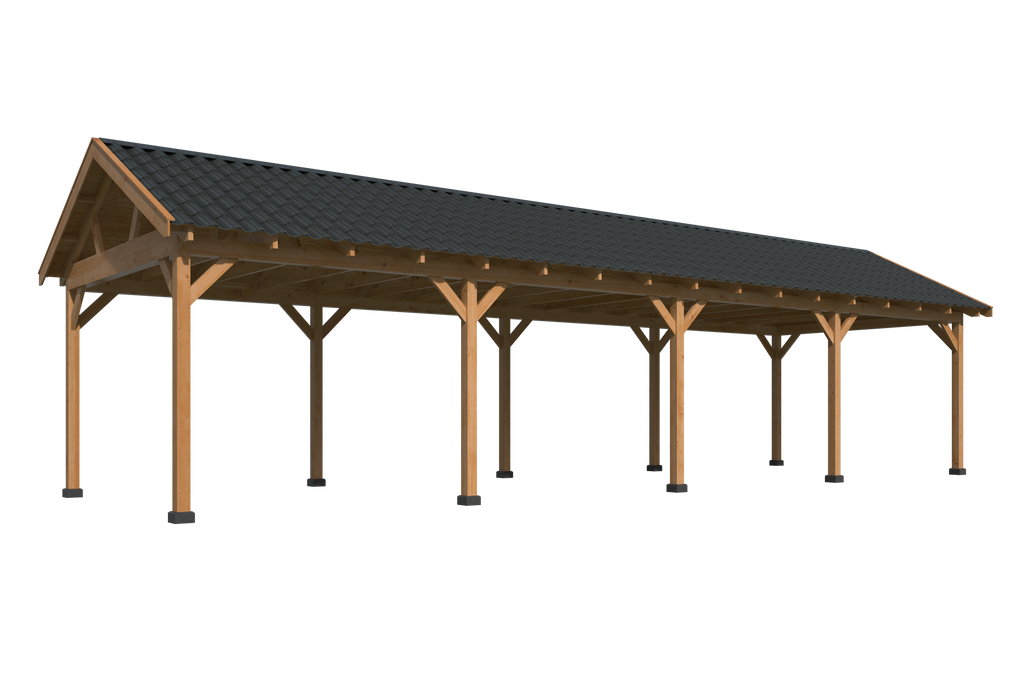 Hamar XL, Type 9 Douglas Gedroogd Potdekselplank blank