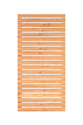 Rhombusscherm Kaprun, douglas, RVS-geschroefd, 90 x 180 cm