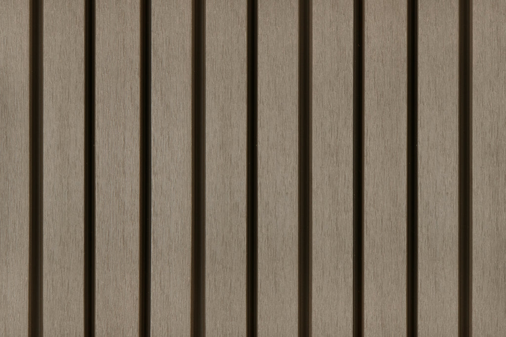 PuraTech 55 composiet dubbel profiel 3,3 x 17,0 x 390 cm, light grey, fijne houtnerf