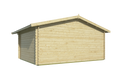Blokhut - Tuinhuis Pavel | 44 mm | vuren honinggeel geïmpregneerd