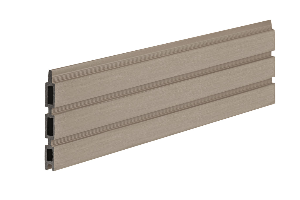 PuraFence Royal composiet plank 2,0 x 16,1 x 182 cm, light grey