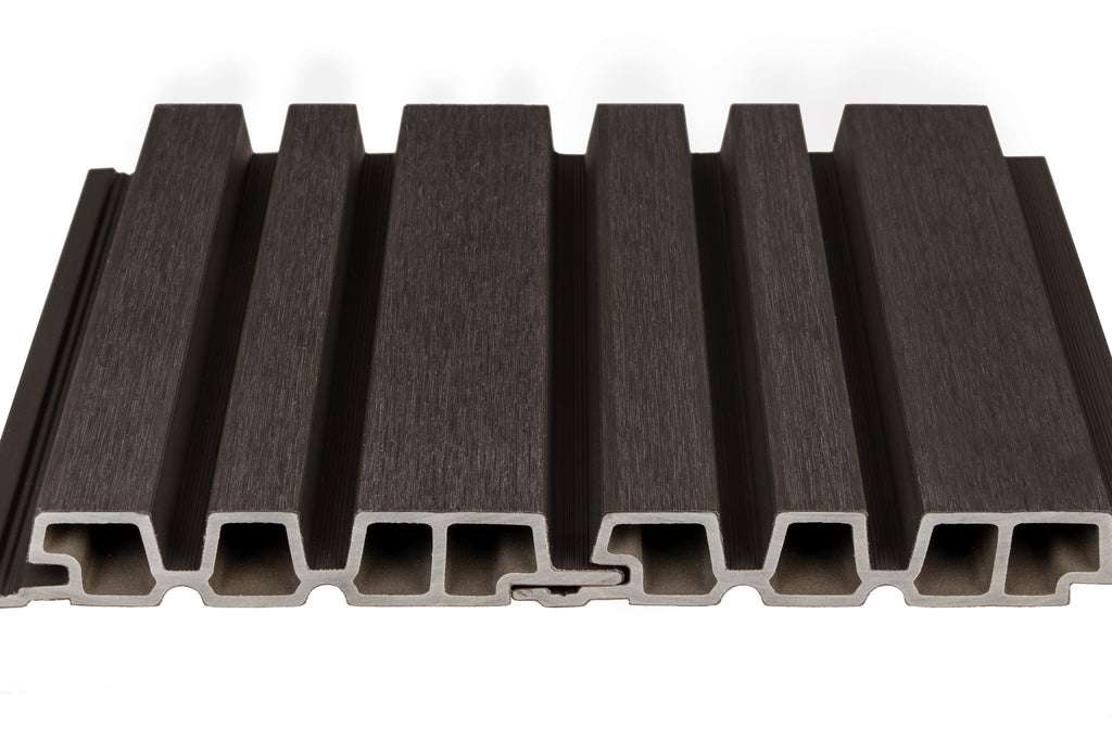 PuraTech 195 Composiet gevelbekleding Ebony Black 3,3 x 19,5 x 290 cm