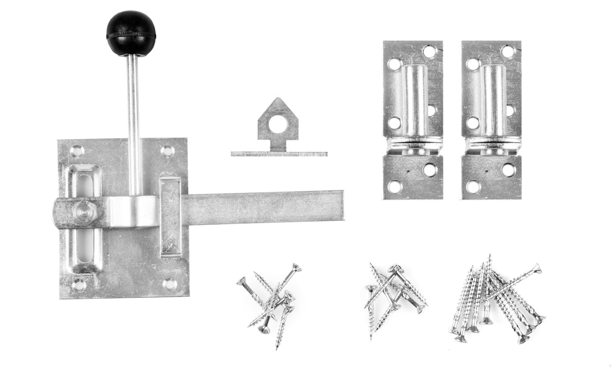 Kastanjepoort compleet B120 x H100 cm