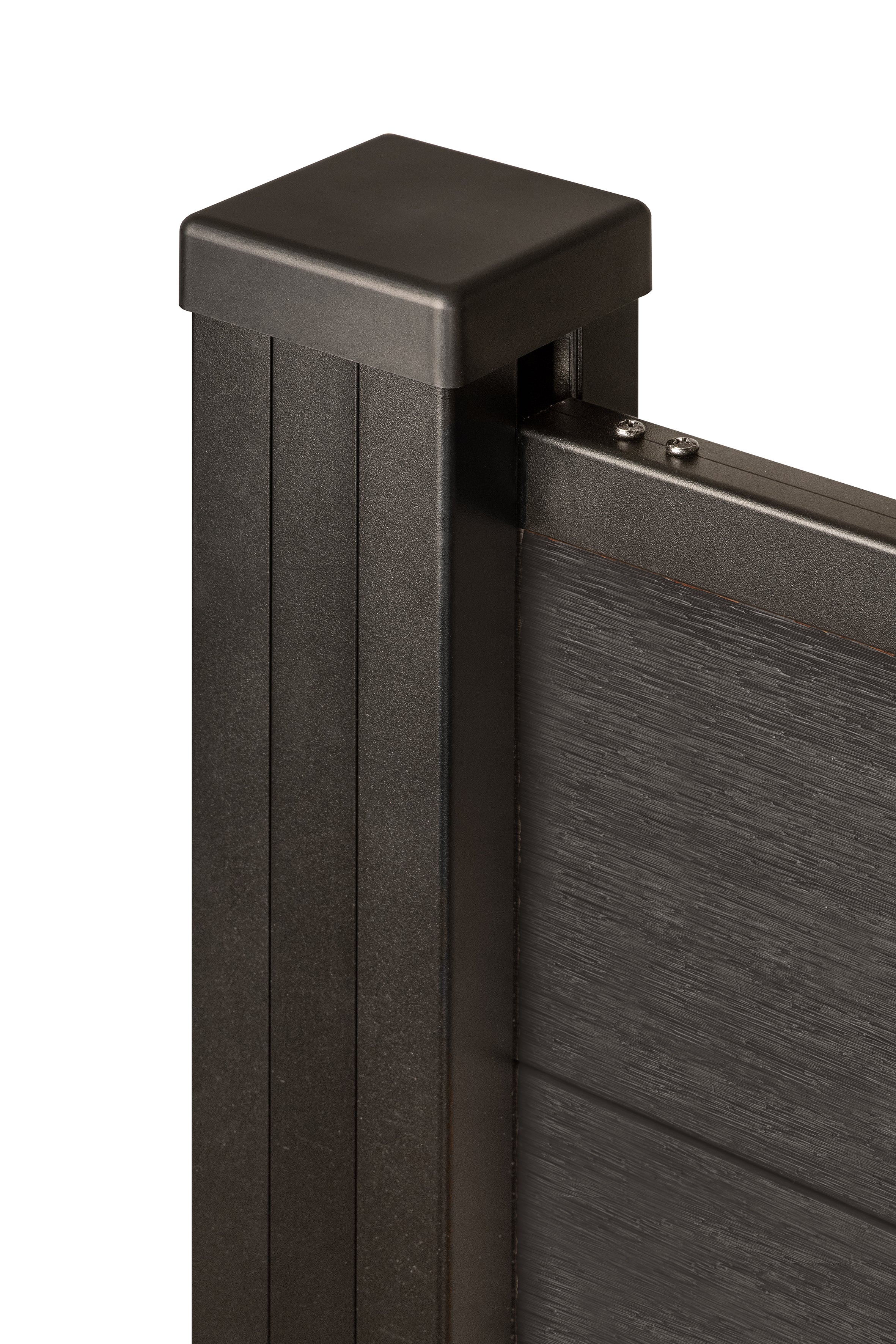 PuraFence Classic composiet plank 2,0 x 16,1 x 182 cm, ebony black