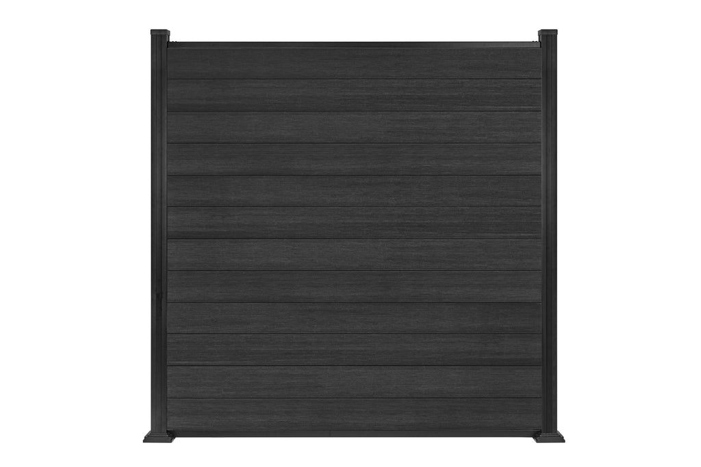 PuraFence Classic composiet plank 2,0 x 16,1 x 182 cm, ebony black
