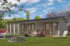 Blokhut - Tuinhuis Letterkenny | 70 mm | vuren onbehandeld