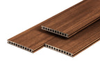 PuraShield composiet vlonderplank 2,3 x 21,0 x 400 cm, ipé, semi-massief, fijne houtnerf, clip systeem