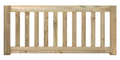 Tuinhek grenen groen geïmpregneerd Modern de Luxe 60 x 180 cm